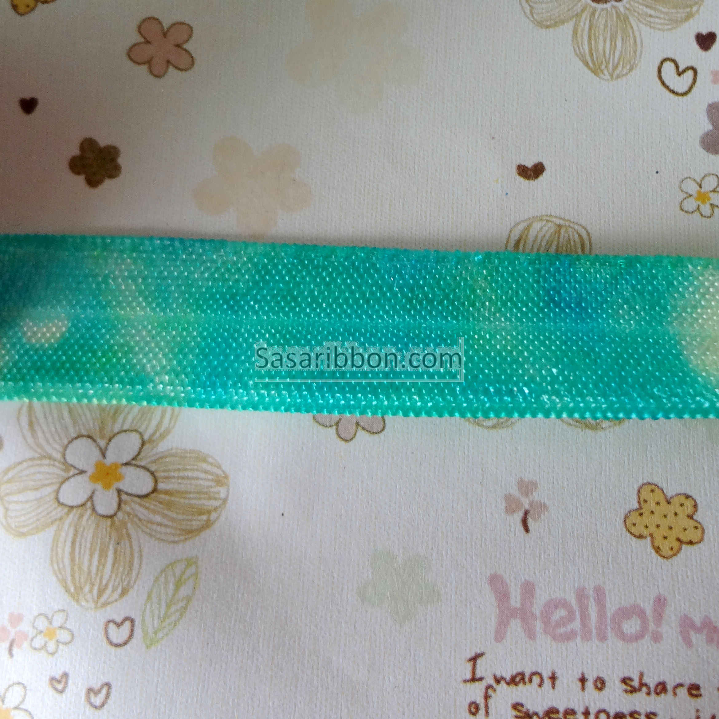 Tie Dye Elastic Ribbon