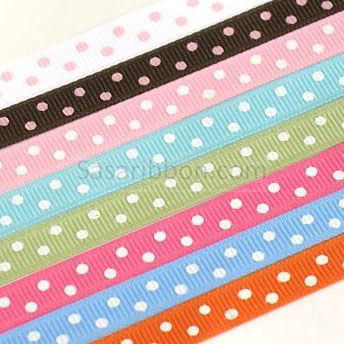 Dots Print Ribbon