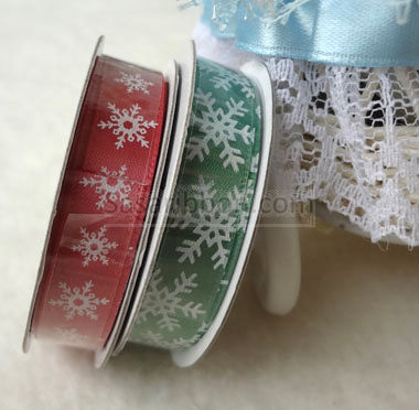 Christmas Print Ribbon